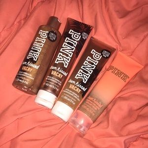 Pink summer tan bundle!!